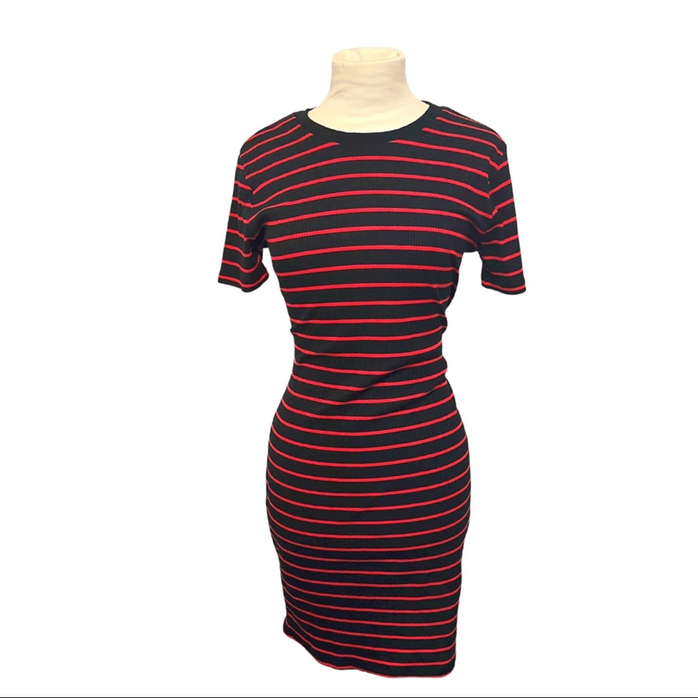 Zara Stripped Mini Dress